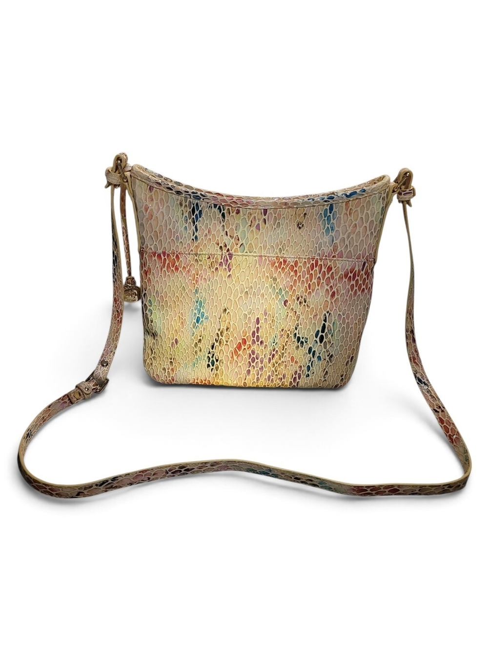 Brahmin Jody Leather Shoulder/Crossbody Bag in Multi Junie - Picture 2 of 13